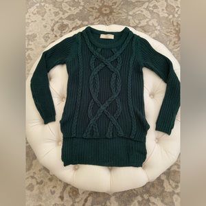ZARA Emerald Green Sweater sz S